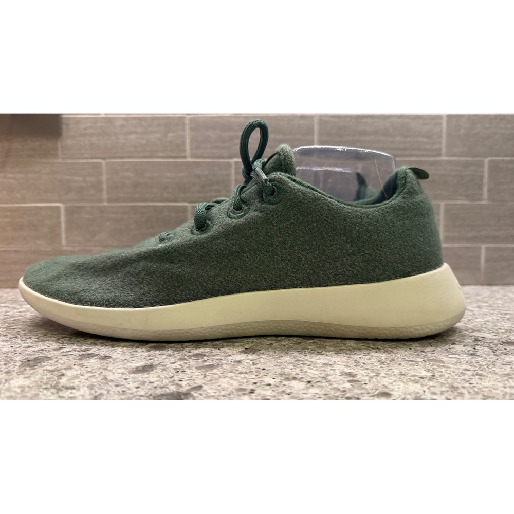 Allbirds Wool Runner Forest Green Merino Wool Sustainable Sneakers Men's Size 11